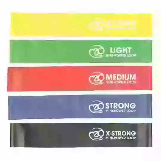 Fitness-Mad Mini Power Loop Set Of 5